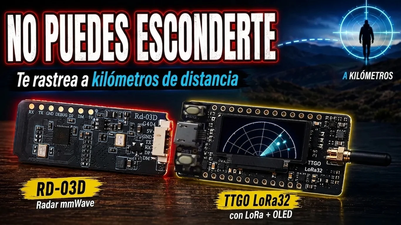Vigilancia sin internet: radar mmWave y LoRa para cubrir un predio completo