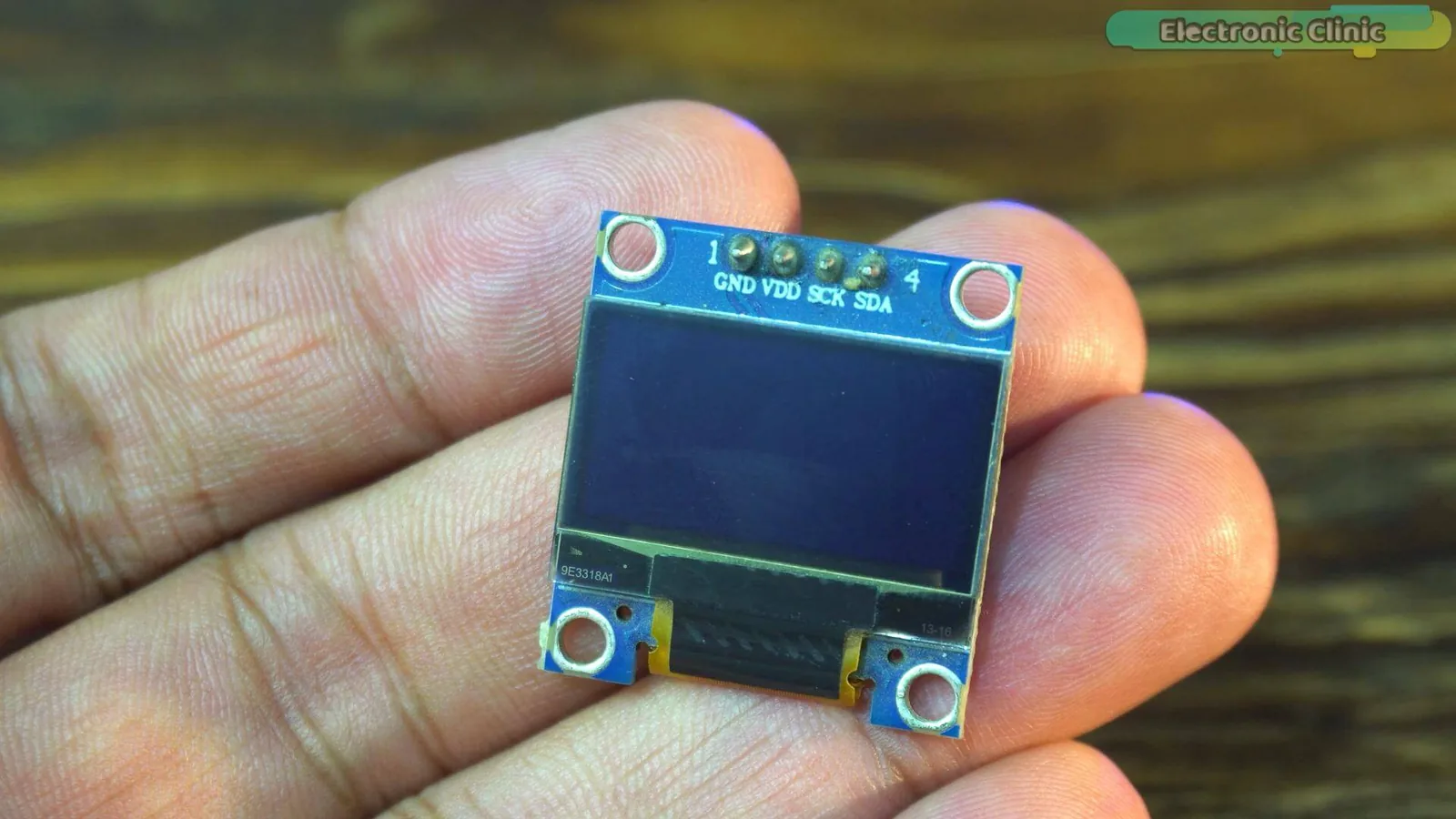 Módulo de pantalla OLED SSD1306 de 0,96 pulgadas con interfaz I2C