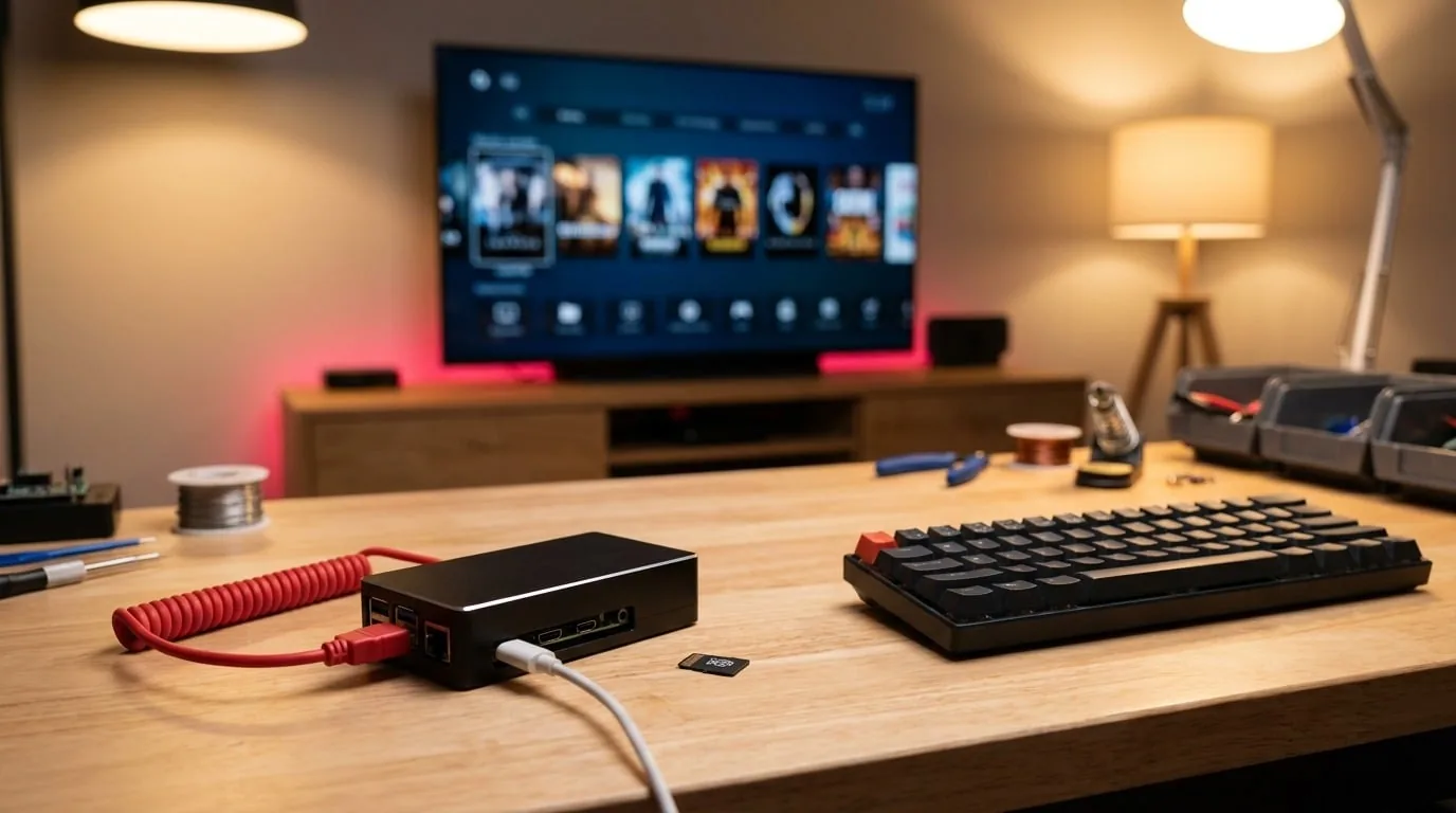 Convierte tu Raspberry Pi 5 en un media center con LibreELEC y Kodi