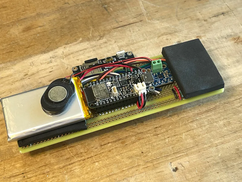 Foto del proyecto: handheld arcade con ESP32