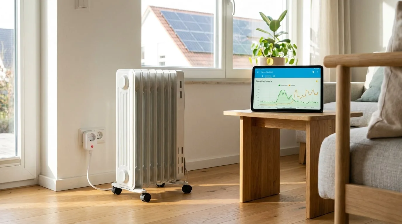 Estufa que solo prende con sol sobrante: Home Assistant y netbilling en Chile