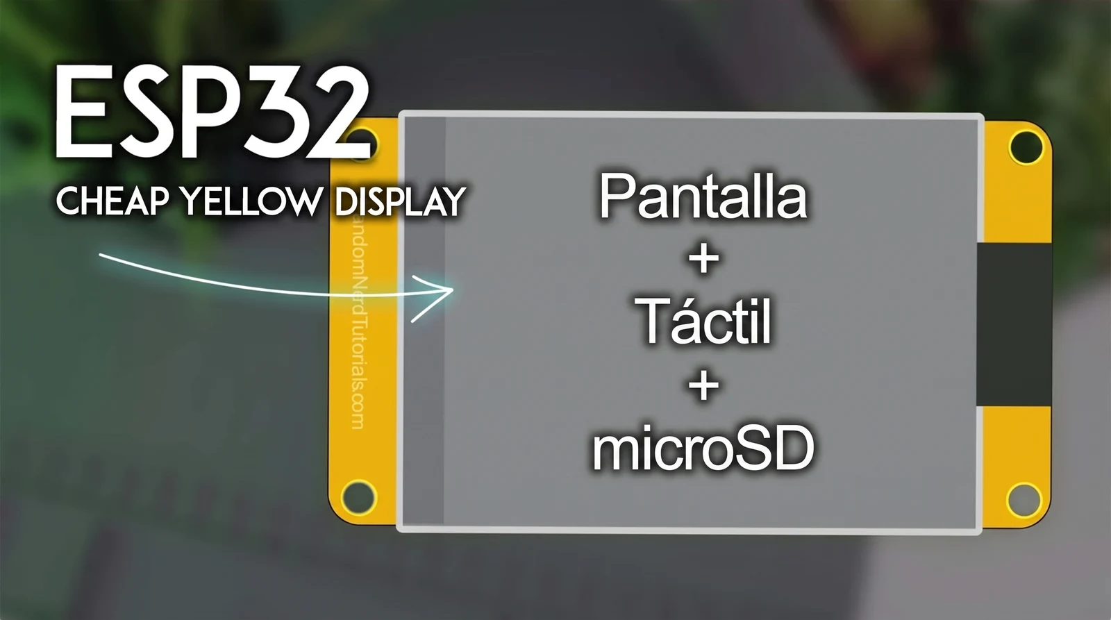 ESP32 CYD: pantalla, touchscreen y microSD funcionando juntos sin conflictos