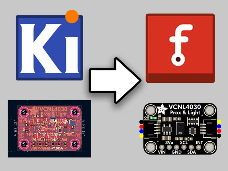 Crea piezas de Fritzing profesionales desde KiCad con Python