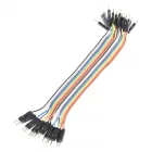 Cables jumper macho macho para conexiones en protoboard