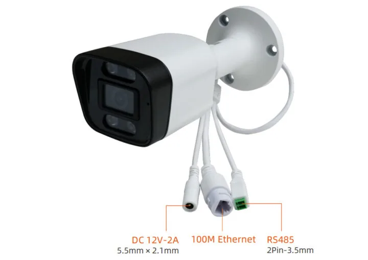 Vista general de las características de las cámaras Firefly CQ38W