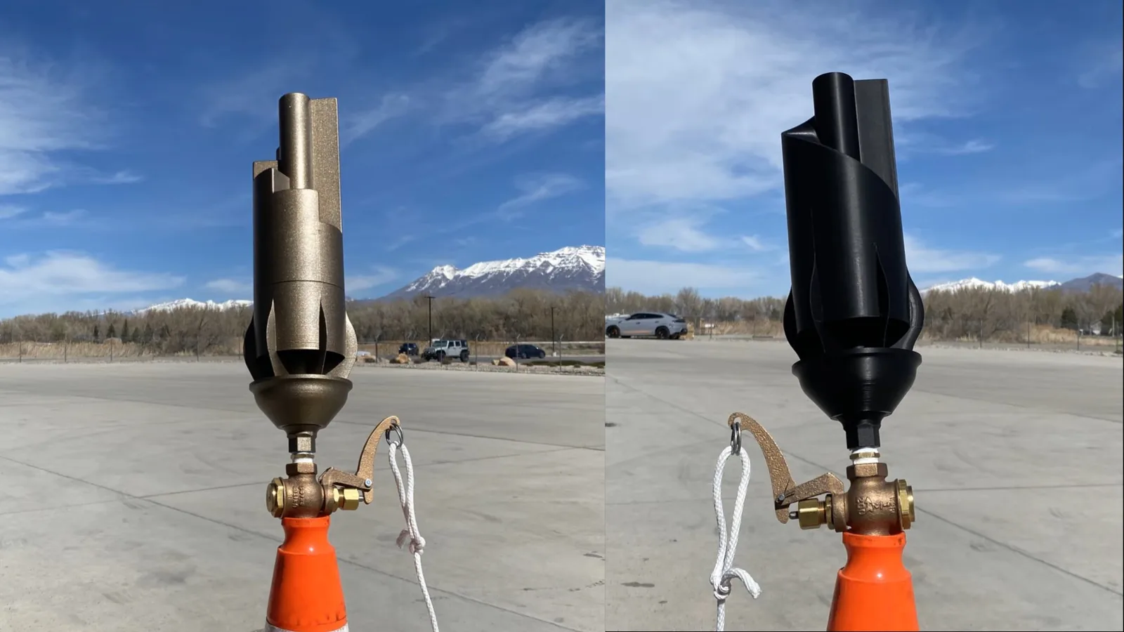 Silbatos de tren impresos en 3D suenan a escala real con 120 PSI