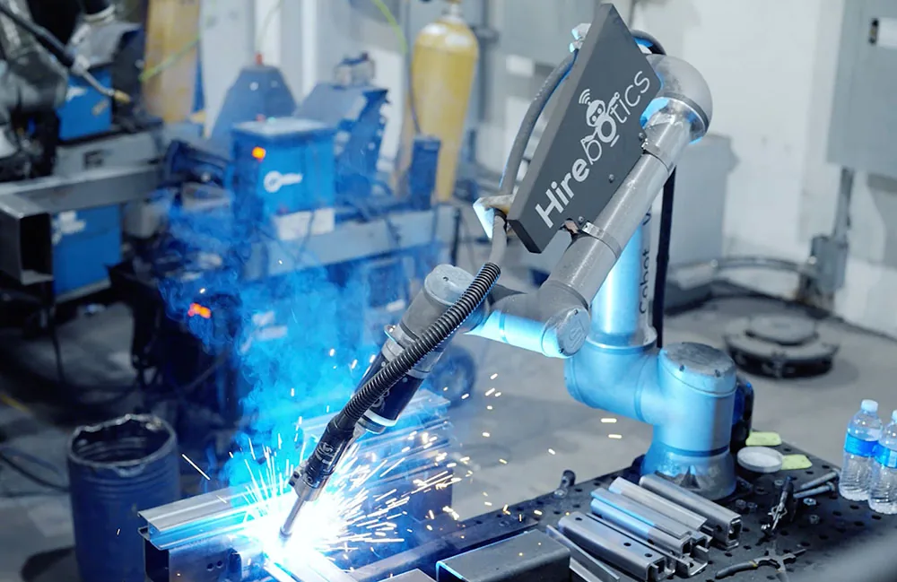 Tate instala 58 cobots de soldadura Hirebotics en sus plantas