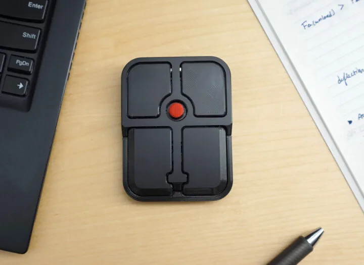 Ploopy Bean: pointing stick open-source con RP2040 y QMK
