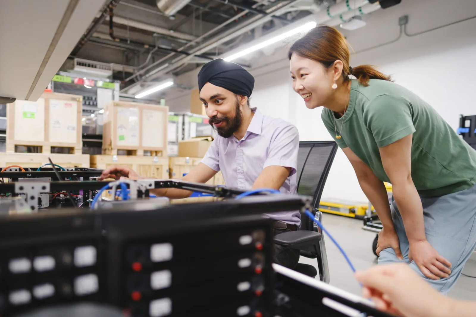 Trabajo en robótica de NVIDIA en 2024