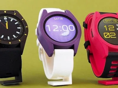 Qwatch: el reloj inteligente con ESP32 que puedes imprimir en 3D