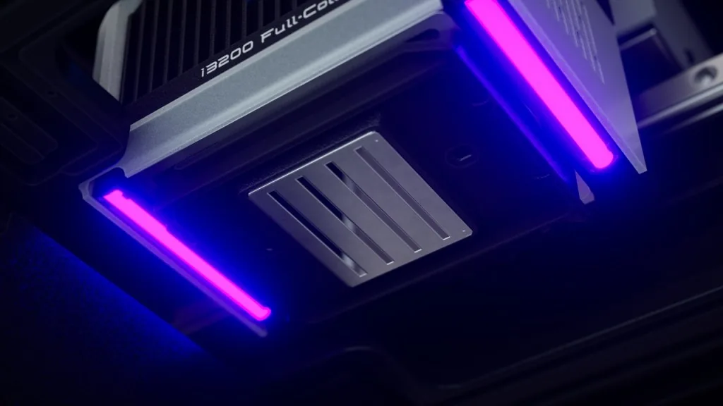 Detalle técnico del cabezal de impresión Epson i3200-U1HD.