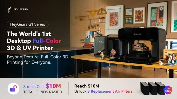 HeyGears G1: La impresora 3D modular que promete revolucionar
