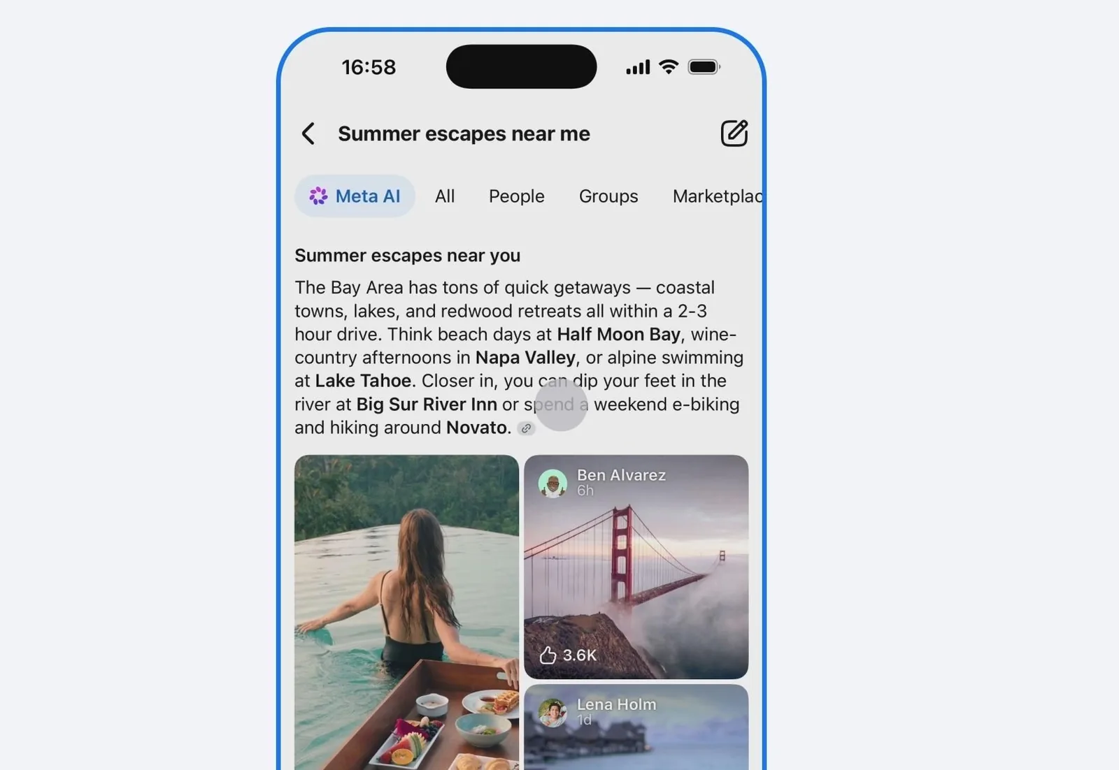 Facebook AI Mode se alimenta de tus posts públicos
