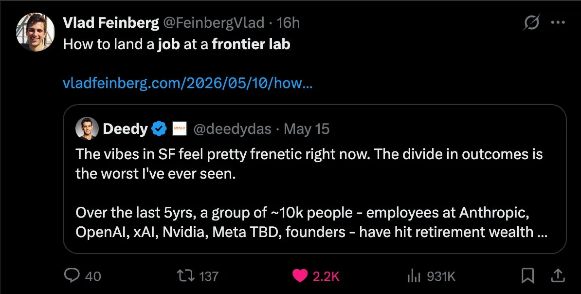 Vlad Feinberg: el kernel es la vía directa al frontier lab